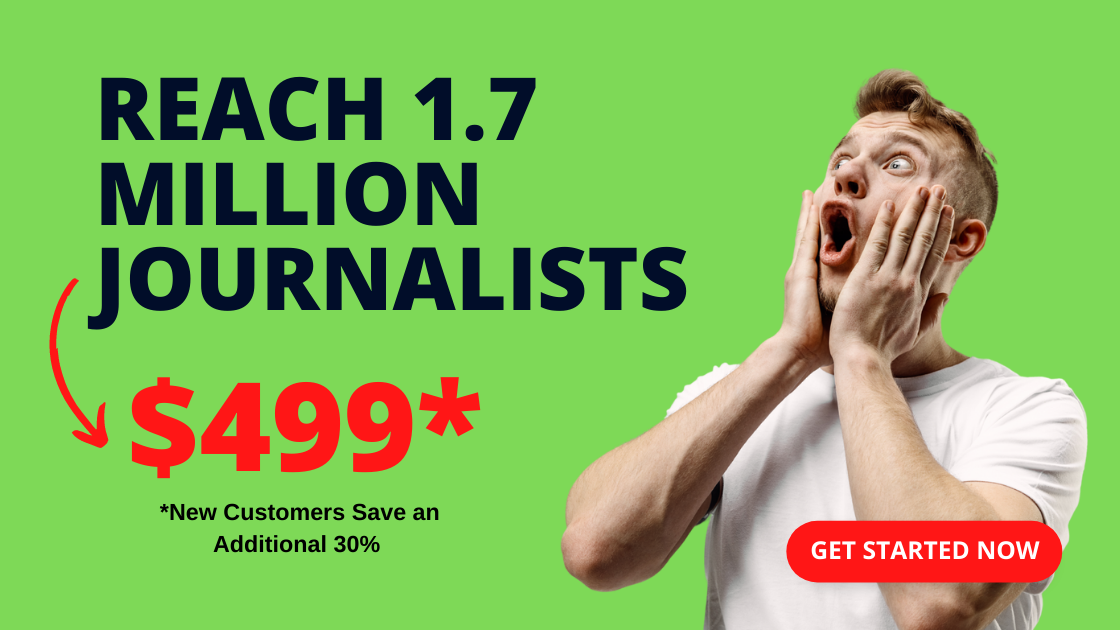 Reach 1.7 Million Journalists