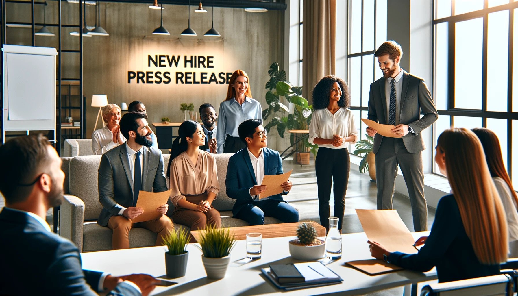 New Hire Press Release Examples [+ Templates]