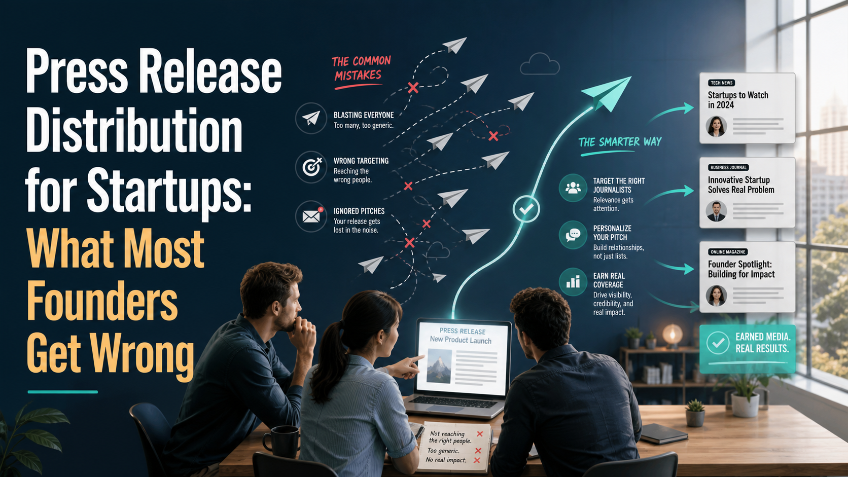 Press Release Distribution for Startups: What Actually Works